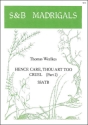HENCE CARE, THOU ART TOO CRUEL SSATB PART 2 FELLOWES, E.H., ED     SCORE (EN)