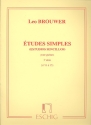 Etudes simples vol.3 (nos.11-15) . pour guitare 