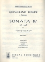 Sonate B-Dur Nr.4 fr 2 Violinen, Violoncello und Kontrabass Viola