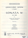 Sonate B-Dur Nr.4 fr 2 Violinen, Violoncello und Kontrabass Kontrabass
