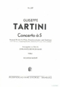 Konzert  5 G-Dur fr Flte, Streicher und Bc Viola