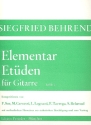 Elementar-Etden Band 2 fr Gitarre