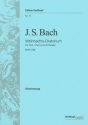 Weihnachtsoratorium BWV248 fr Soli, Chor und Orchester Klavierauszug