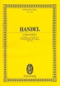 Konzert B-Dur op.7,1 fr Orgel und Orchester Studienpartitur