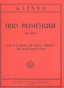 Trio pathetique d minor clarinet, bassoon and piano (or piano trio)