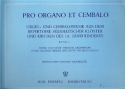Pro organo et cembalo Band 1