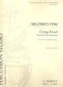 Conga brazil für Percussion-Ensemble (8-14 Spieler) Partitur und Stimmen