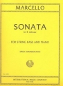 Sonata e minor for double bass and piano