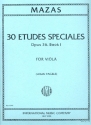Etudes op.36 vol.1 - Etudes speciales for viola