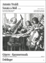 Sonata Nr.3 a-Moll fr Violoncello und Gitarre,  Partitur und 1Stimme