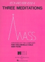 Three Meditations fr Violoncello und Orchester Klavierauszug mit Solostimme
