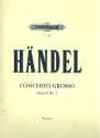 Concerto grosso op.6,1 fr Streicher und Bc Partitur