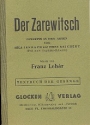 Der Zarewitsch  Libretto (dt)