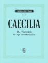 Cäcilia op.54 253 Choralvorspiele aus alter und neuer Zeit für Orgel (Harmonium)