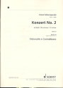 Konzert d-Moll Nr.2 op.22 fr Violine und Orchester Cello / Bass