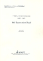 Wir bauen eine Stadt fr Kinderchor (SMez), Melodie-Instrumente und Schlagwerk Einzelstimme - tiefe Instrumentalstimme