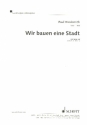 Wir bauen eine Stadt fr Kinderchor (SMez), Melodie-Instrumente und Schlagwerk Einzelstimme - Tenor-Blockflte