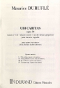 Ubi caritas op.10,1 fr gem Chor a cappella Chorpartitur