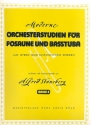 Moderne Orchesterstudien Band 4 fr Posaune und Batuba