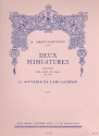 2 miniatures op.145,1 pour flte et piano