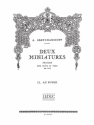 2 miniatures op.145,2 pour flte et piano
