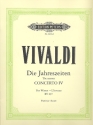 Konzert f-Moll op.8,4 RV297, PV442, F I:25 'Der Winter' für Violine, Streichorchester und Bc Partitur