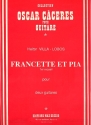 Francette et pia vol.1 (nos.1-5) pour 2 guitares Partitur