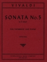 Sonata e minor no.5 for trombone and piano OSTRANDER, A., ED.