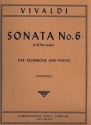 Sonata no.6 in B flat major for trombone and piano OSTRANDER, ED.