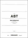 Waldandacht op.211,3 fr hohe Singstimme und Klavier