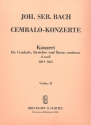 Konzert d-Moll BWV1052 für Cembalo, Streicher und Bc Violine 2
