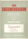 O habet acht Zigeunerlied aus 'Der Zigeunerbaron' fr Gesang und Klavier (dt)