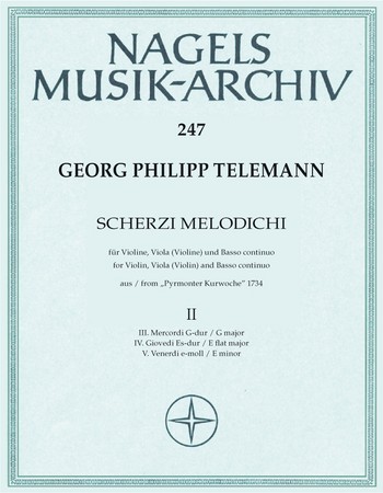 Scherzi melodichi Band 2 fr Violine,Viola und Bc Stimmen