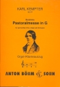 Pastoralmesse G-Dur op.24 fr Soli, Chor, Orgel und Orchester Orgelauszug (la)