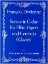 Sonate C-Dur für Flöte, Fagott und Cembalo (Klavier)