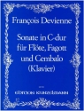 Sonate C-Dur fr Flte, Fagott und Cembalo (Klavier)