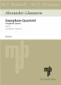 Quartett op.109 für 4 Saxophone Studienpartitur