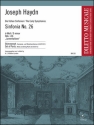 Sinfonie d-Moll Nr.26 Hob.I:26 fr Orchester Stimmenset (Harmonie und 4-3-2-2-1)