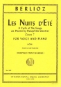 Les nuits d't low voice and piano (fr/en)