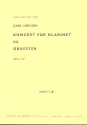 Concerto op.57  for clarinet and orchestra study score