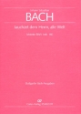 Jauchzet dem Herrn alle Welt BWV Anh160 fr gem Chor (Doppelchor) (und Bc) Partitur (dt)