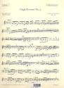 Konzert F-Dur op.4,4 fr Orgel und Orchester Violine 1