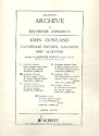 Lachrimae Pavans, Galiards and Almands vol.3 for 5 recorders score