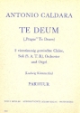 Te Deum fr Soli, 2 gem Chre, Orchester und Orgel Partitur