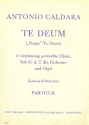 Te Deum fr Soli, 2 gem Chre, Orchester und Orgel Partitur