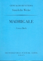 Smtliche Madrigale Band 6  Partitur