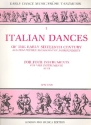 Italian Dances of the early 16th Century for 4 instruments(AATB score