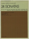 24 Sonatas in all Keys vol.1 for alto recorder and piano