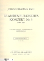 Brandenburgisches Konzert Nr.5 D-Dur BWV1050 fr Flte, Violine, Cembalo solo, Streicher und Bc Violine