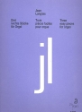 Drei leichte Stcke fr Orgel